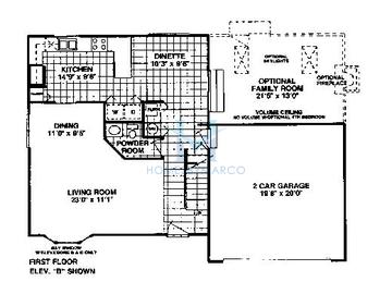 Berkshire model in Cambridge Glen, Carol Stream, IL, built by 