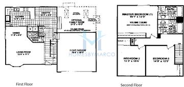 Photos of the Berkshire model in the Cambridge Glen subdivision in Carol Stream, IL