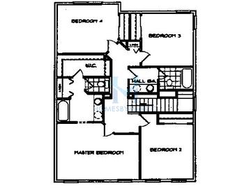 Castlerock model in Cornerstone Lakes, West Chicago, IL, built by 
