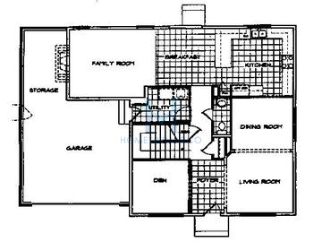 Castlerock model in Cornerstone Lakes, West Chicago, IL, built by 
