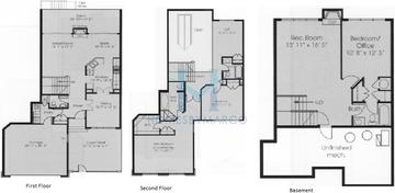 Avocet model in The Villas in Hawk Hollow, Bartlett, IL, built by 