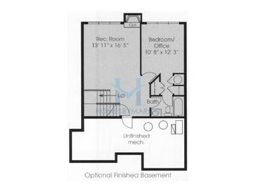 Avocet model in The Villas in Hawk Hollow, Bartlett, IL, built by 