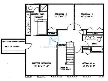 Squire model in Meadow Wood, West Chicago, IL, built by 