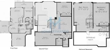 Bobwhite model in The Villas in Hawk Hollow, Bartlett, IL, built by 
