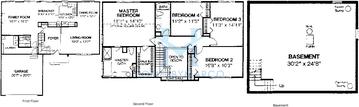Carlyle model in Woodland Hills, Bartlett, IL, built by 