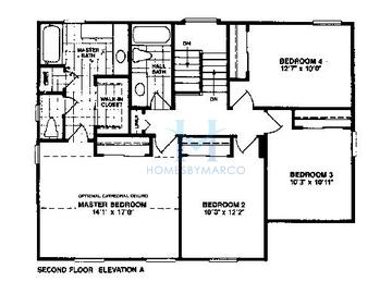 Inverness model in Westwind, Carol Stream, IL, built by 