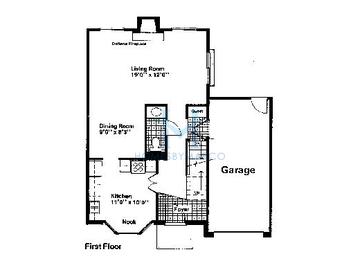 Photos of the Dover model in the Spring Valley subdivision in Carol Stream, IL