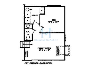 Ashford model in Spinnaker Cove, Carol Stream, IL, built by 