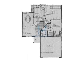 Photos of the Tuscany model in the Tallgrass subdivision in Bartlett, IL