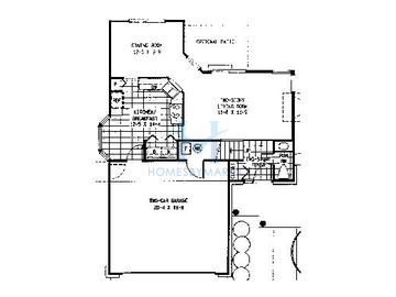 Photos of the Linden model in the Fairfax subdivision in Bartlett, IL