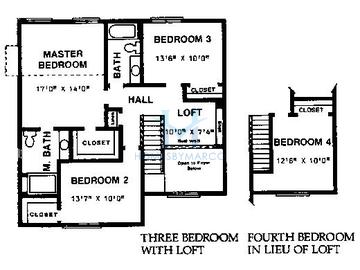 Hampton model in Brampton Place, Bartlett, IL, built by 