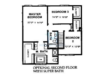 Hampton model in Brampton Place, Bartlett, IL, built by 
