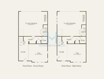 Photos of the Jayton model in the Liberty Junction subdivision in Libertyville, IL