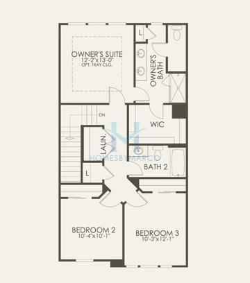 Halston model in Liberty Junction, Libertyville, IL, built by Pulte Homes