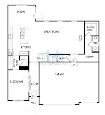 Emerson model in Wheatland Crossing, Aurora, IL, built by D.R. Horton