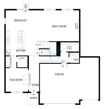 Coventry model in Ivanhoe, Manhattan, IL, built by D.R. Horton
