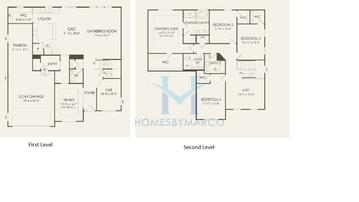 Riverton model in Bronk Farm, Plainfield, IL, built by Pulte Homes