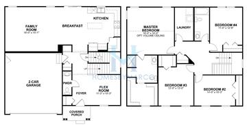 Quinn model in Becketts Landing, South Elgin, IL, built by M/I Homes