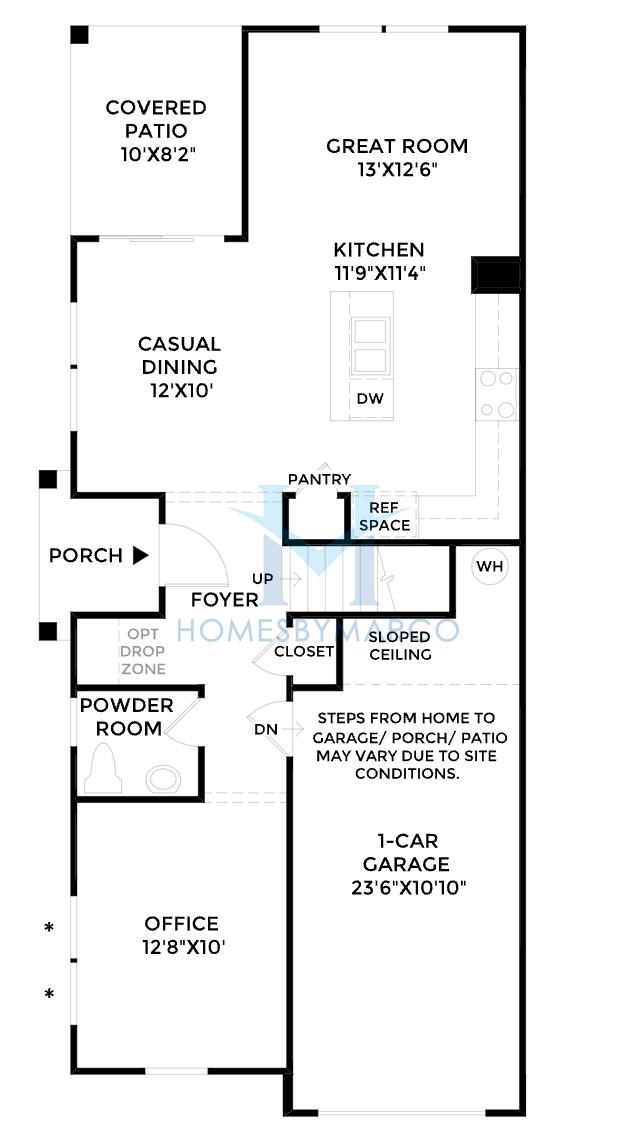 Photos of the Fontana Elite model in the Griffith Lakes subdivision in Charlotte, NC