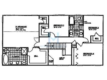 Photos of the Bartlett model in the Woodland Hills subdivision in Bartlett, IL
