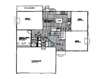 Bartlett model in Woodland Hills, Bartlett, IL, built by Hoffman Homes