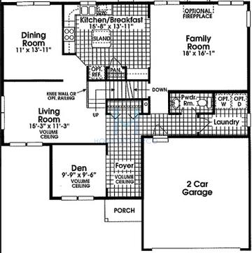 Dartmoor model in Shepherds Crossing, Zion, IL, built by Deer Point Homes