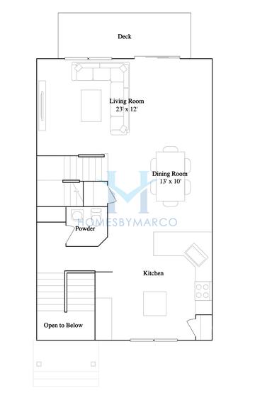 Chelsea model in Gilberts Town Center, Gilberts, IL, built by Lennar