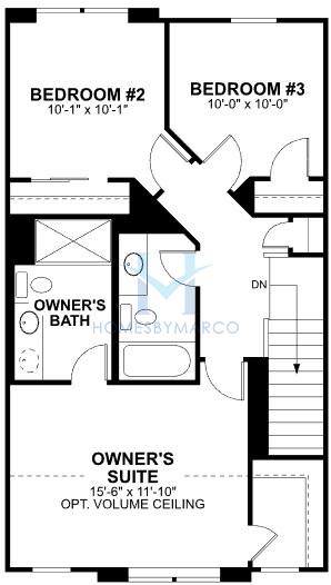 Regis model in Halston Market, Des Plaines, IL, built by 