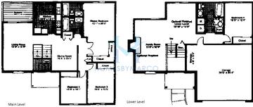 Cypress model in Northwoods, Bartlett, IL, built by 