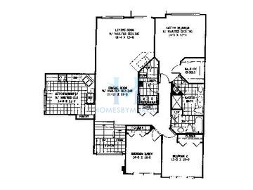 Photos of the Dover model in the Fairfax Silvercrest subdivision in Bartlett, IL