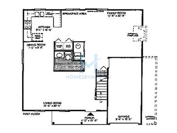 Cherrywood model in Spring Valley, Carol Stream, IL, built by 