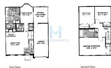 Brighton model in Maplewood Estates, Carol Stream, IL, built by 