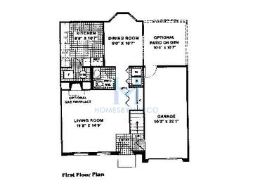 Photos of the Brighton model in the Maplewood Estates subdivision in Carol Stream, IL