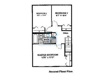 Brighton model in Maplewood Estates, Carol Stream, IL, built by 