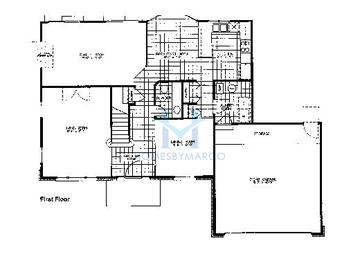 Photos of the Waterford model in the Fairfax subdivision in Bartlett, IL