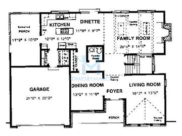 Photos of the Wildwood model in the Charter Oaks subdivision in Bartlett, IL