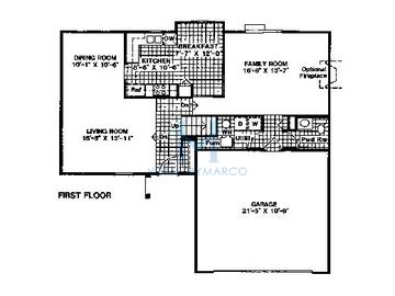 Photos of the Millbrook model in the Brookstone subdivision in Carol Stream, IL