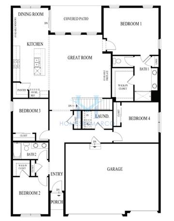 Fairfield model in Ivanhoe, Manhattan, IL, built by D.R. Horton