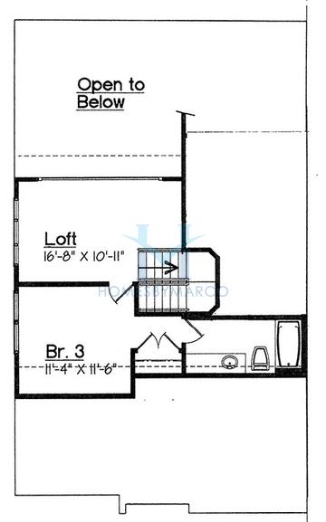 C model in Equestrian Ridge, Hickory Hills, IL, built by E.T. Mansell