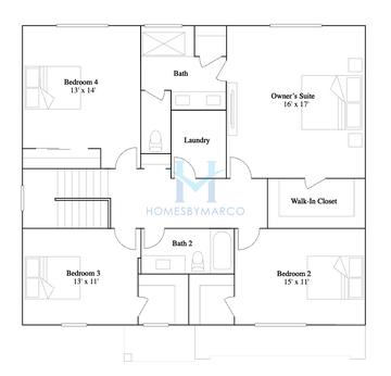 Photos of the Townsend model in the Hudson Pointe II subdivision in Oswego, IL