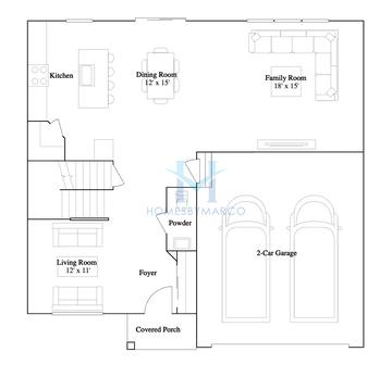 Townsend model in Hudson Pointe II, Oswego, IL, built by Lennar