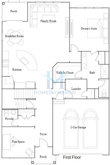Mesa Verde model in Ponds of Stony Creek, Elgin, IL, built by Lennar