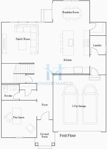 Photos of the Rainier model in the Ponds of Stony Creek subdivision in Elgin, IL