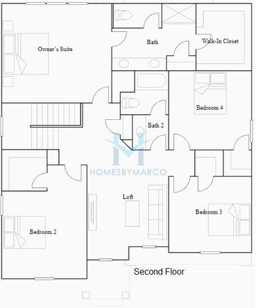 Rainier model in Ponds of Stony Creek, Elgin, IL, built by Lennar