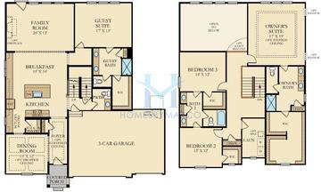 Sequoia model in Kenyon Farms, South Elgin, IL, built by Lennar