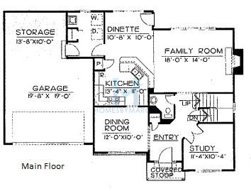Photos of the Quincy model in the Kelloggs subdivision in Winthrop Harbor, IL