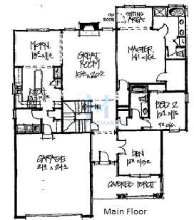Photos of the Fairfield model in the The Meadows Of Kellogg Ravine subdivision in Winthrop Harbor, IL