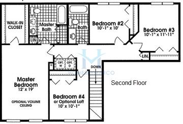Drysdale model in Shepherds Crossing, Zion, IL, built by Deer Point Homes