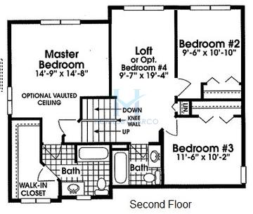 Galway model in Shepherds Crossing, Zion, IL, built by Deer Point Homes