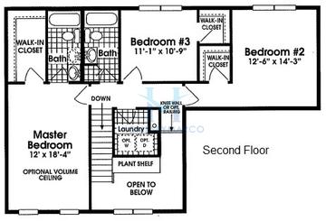 Lincoln model in Shepherds Crossing, Zion, IL, built by Deer Point Homes